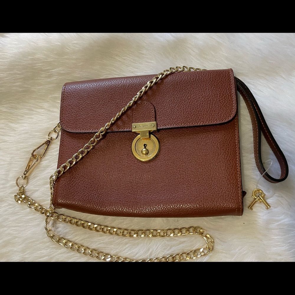 💝Ferragamo💝Clutch💝 - Picture 13 of 14